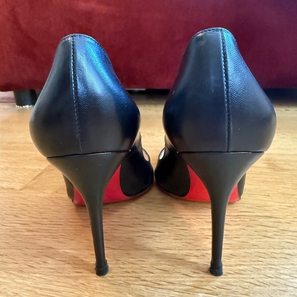 Christian Louboutin Corneille Pointed-Toe Pumps Black 💯 Size: 6.5 | IT 36.5 - Picture 6 of 8